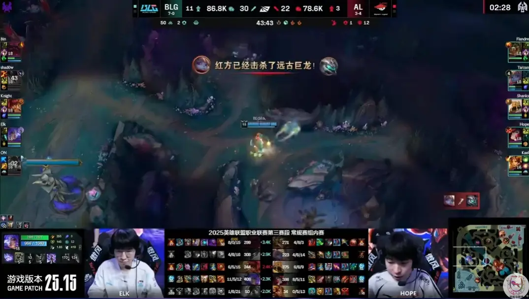 第三赛段, LG一边倒, 拿到了火龙